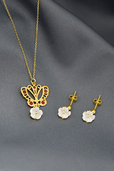 Papatya Silver Takı Seti