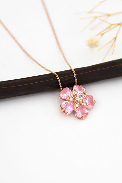 Papatya Silver Kolye