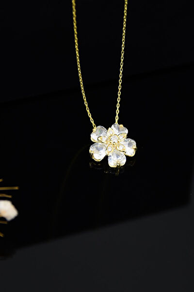 Papatya Silver Kolye