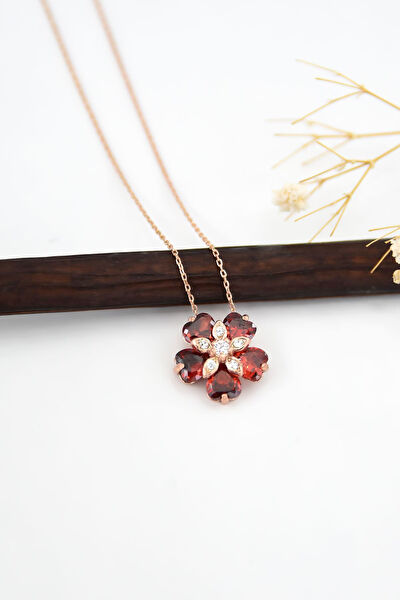 Papatya Silver Kolye