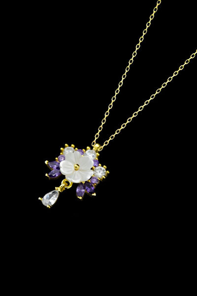 Papatya Silver Kolye