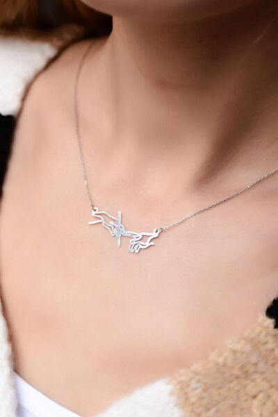 Papatya Silver Kolye