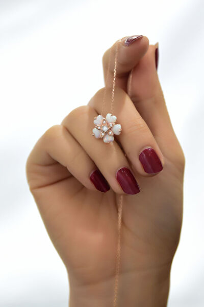 Papatya Silver Kolye