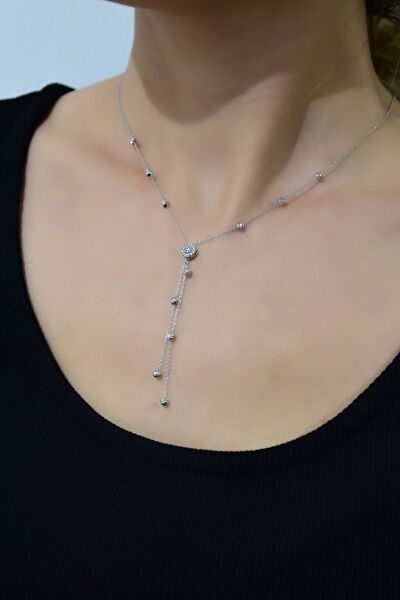 Papatya Silver Kolye