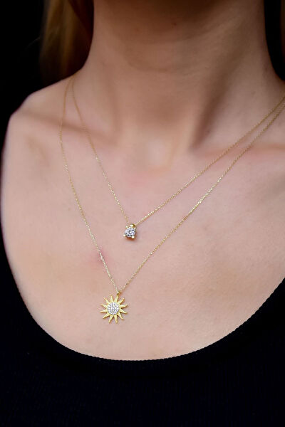 Papatya Silver Kolye