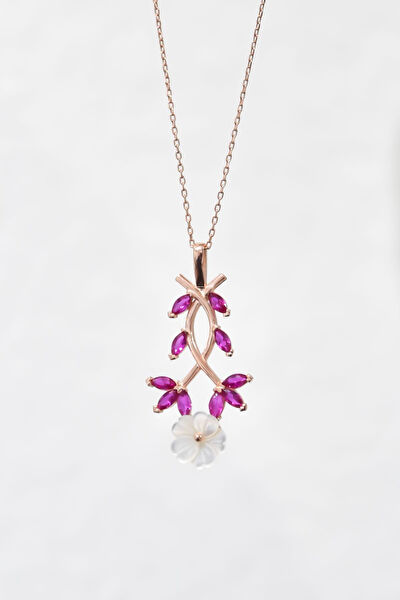 Papatya Silver Kolye