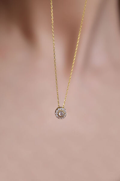 Papatya Silver Kolye