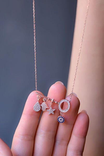 Papatya Silver Kolye