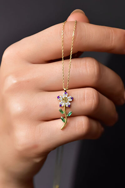 Papatya Silver Kolye