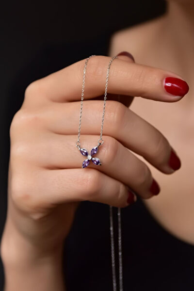 Papatya Silver Kolye