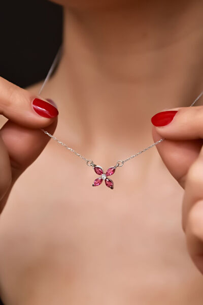 Papatya Silver Kolye