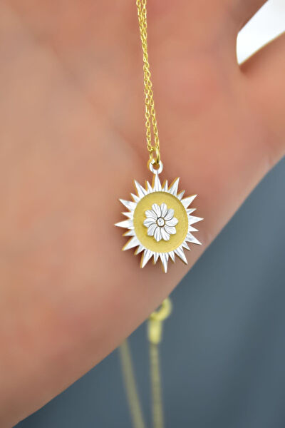 Papatya Silver Kolye