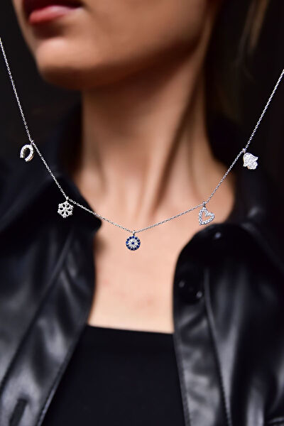 Papatya Silver Kolye