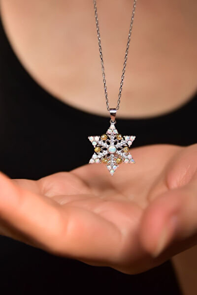 Papatya Silver Kolye