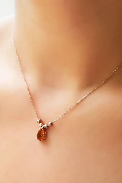 Papatya Silver Kolye