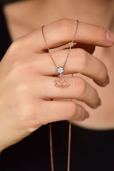 Papatya Silver Kolye