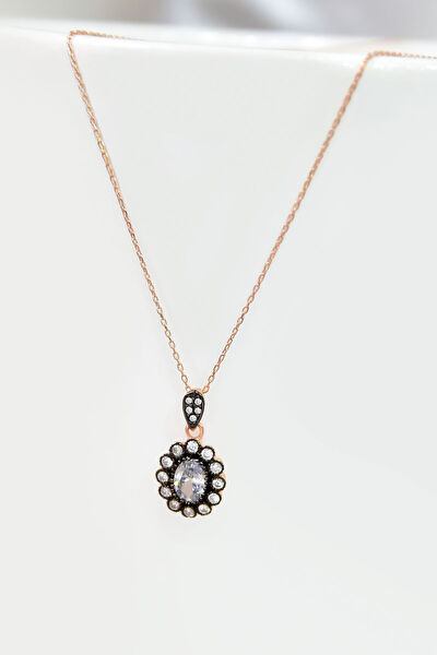 Papatya Silver Kolye