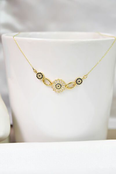 Papatya Silver Kolye