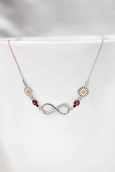 Papatya Silver Kolye