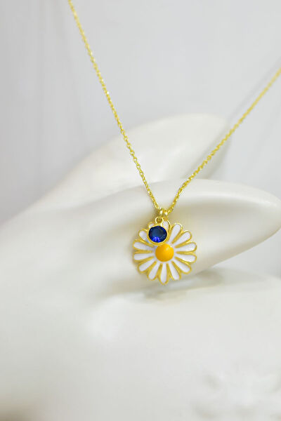 Papatya Silver Kolye