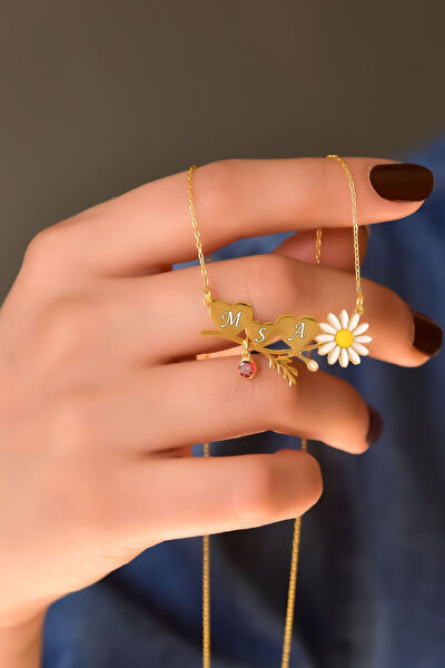 Papatya Silver Kolye