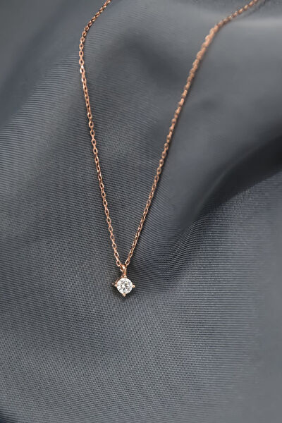 Papatya Silver Kolye