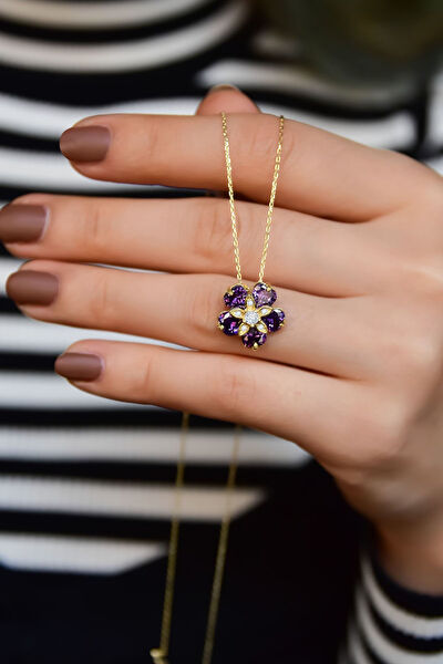 Papatya Silver Kolye