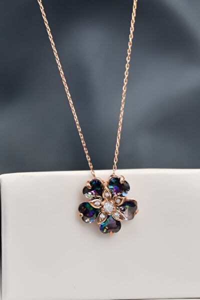 Papatya Silver Kolye