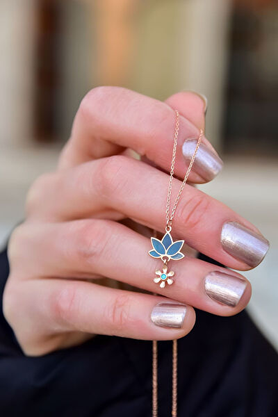 Papatya Silver Kolye