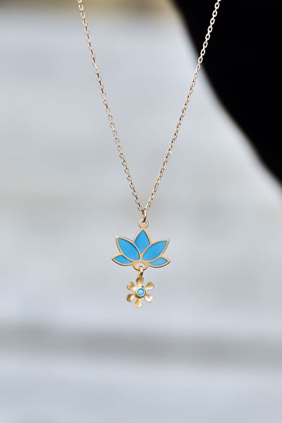 Papatya Silver Kolye