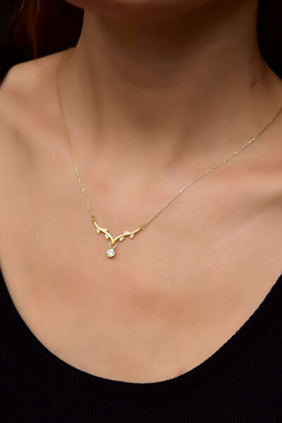 Papatya Silver Kolye