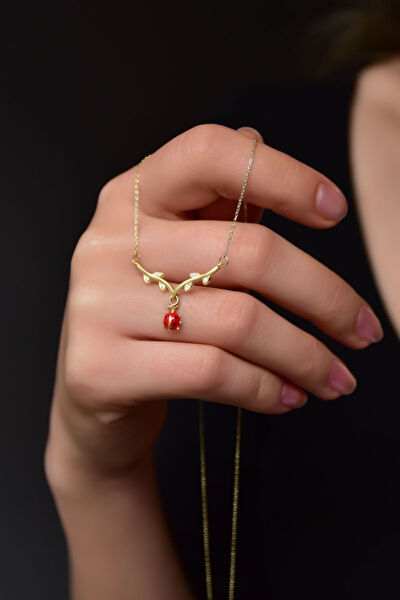 Papatya Silver Kolye