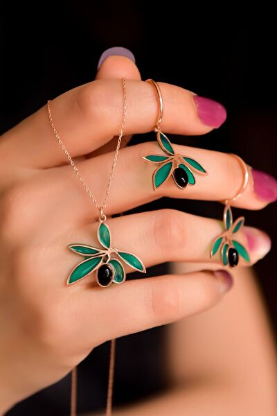 Papatya Silver Takı Seti