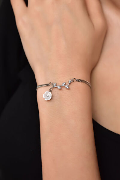 Papatya Silver Bileklik