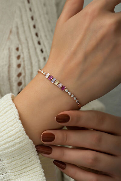 Papatya Silver Bileklik