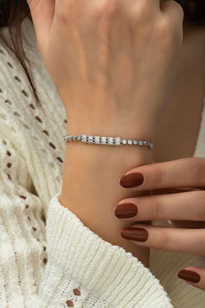 Papatya Silver Bileklik