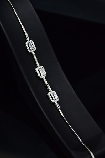 Papatya Silver Bileklik