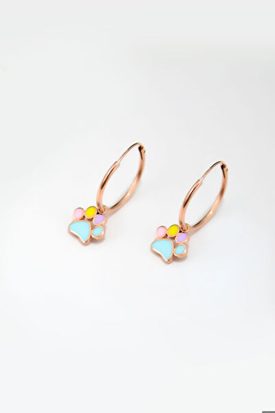 Papatya Silver Küpe