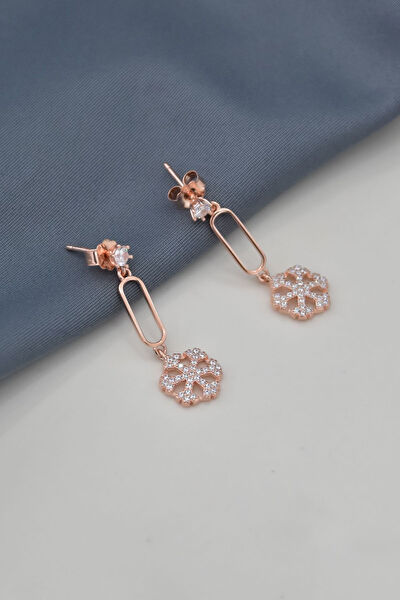 Papatya Silver Küpe