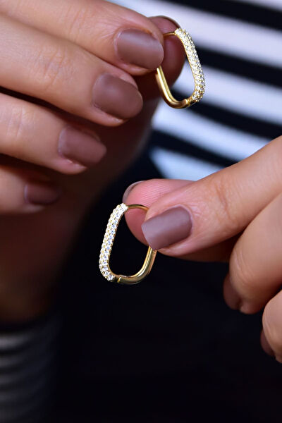 Papatya Silver Küpe