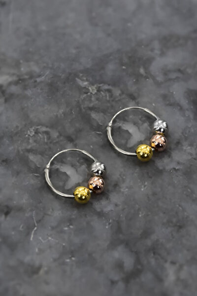 Papatya Silver Küpe