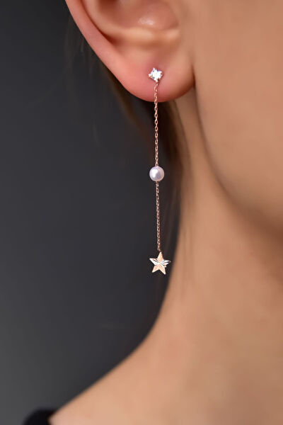 Papatya Silver Küpe