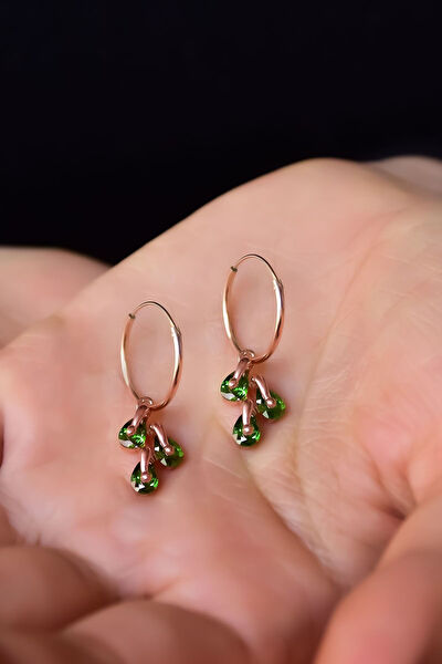 Papatya Silver Küpe