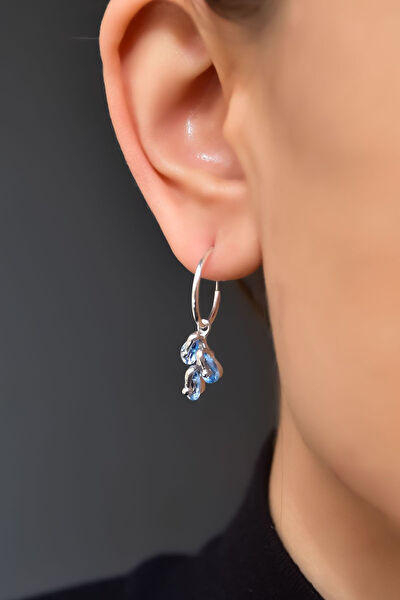 Papatya Silver Küpe