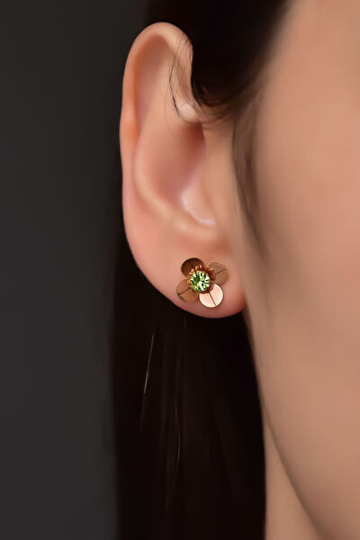 Papatya Silver Küpe