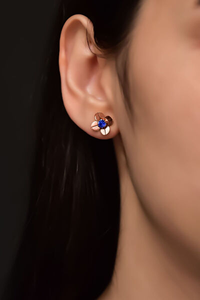 Papatya Silver Küpe