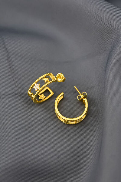 Papatya Silver Küpe