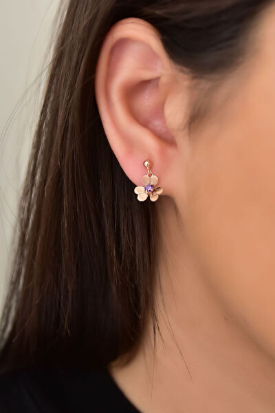 Papatya Silver Küpe