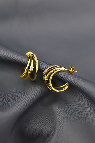 Papatya Silver Küpe