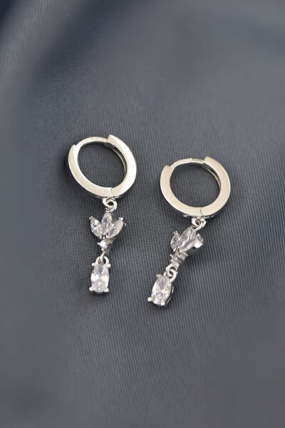 Papatya Silver Küpe